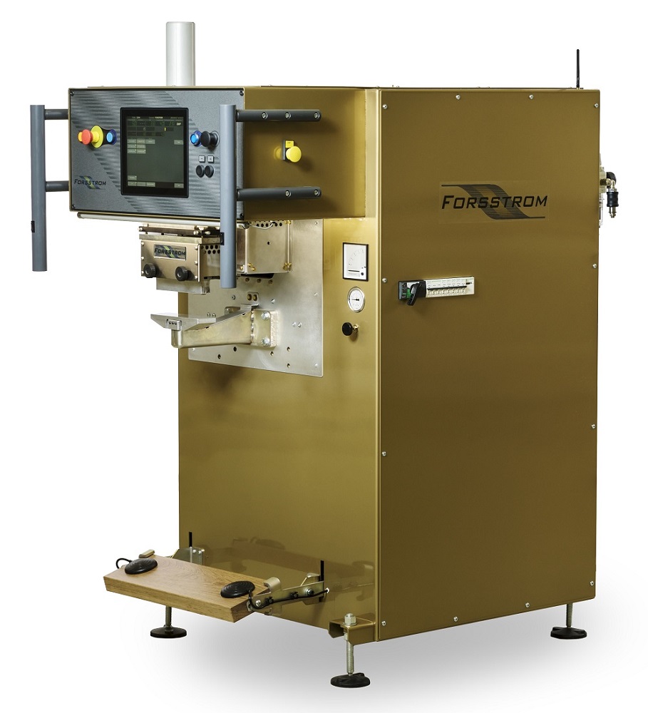 This is a picture of Forsstrom's machine model XP.