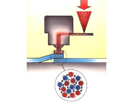 This picture shows high frequency welding. What is HF welding? Soldadura HF-svetsning
