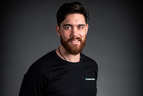 This is a photo of Anton, who is Forstrom's Warehouse Manager.