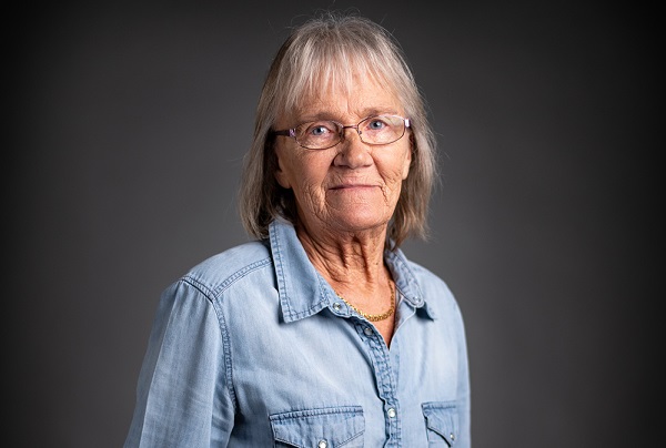 This is a photo of Lisbeth, who is in charge or Forsstrom's cleaning service.